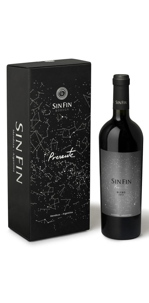 SIN FIN Presente Blend 2017_estuche+botella fondo blanco baja